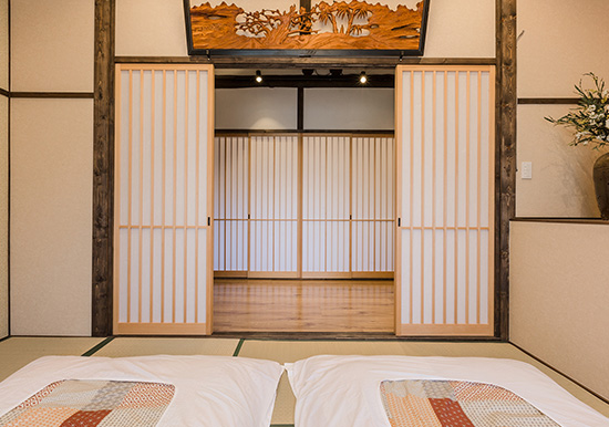 日本家屋独特の低い天井を解放的ある空間へリフォーム